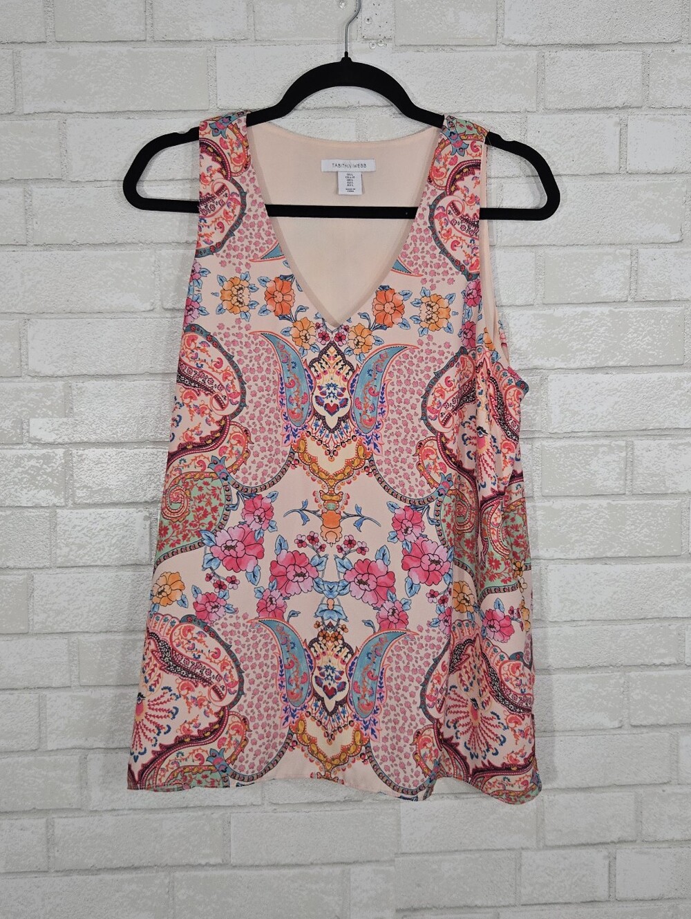 tabitha webb printed tank